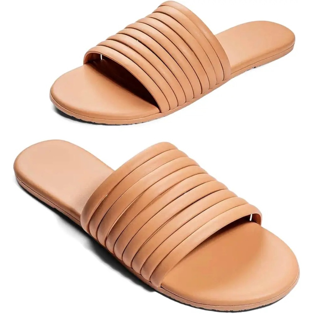 Women's Caro Tan Slide Sandals
